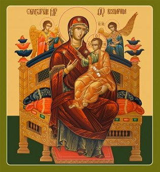 Икона Всецарица икона Божией Матери Икона Всецарица икона Божией Матери