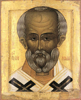 Икона Святитель Николай 16 век