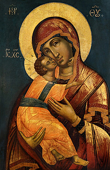 Икона Богородица Владимирская