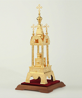 Дарохранительница №1 золочение Дарохранительница №1 золочение