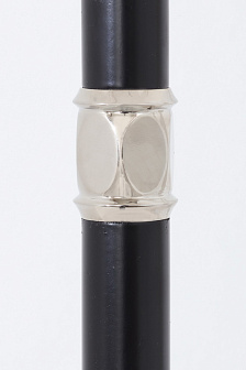 Жезл игуменский деревянный никель