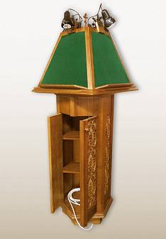 Аналой поворотный шестигранный с подсветкой №588