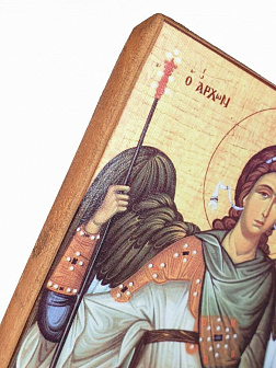 Икона под старину Михаил Архангел