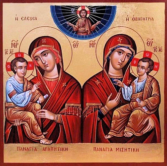 Икона под старину Божией Матери Быстрослышащая и Быстроотвечающая