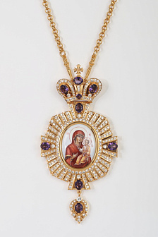 Панагия №54 / золочение / серебро (УИН)