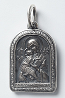 Икона нательная №26 серебро Владимирская БМ
