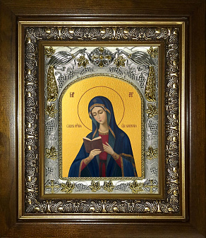 Икона освященная Калужская Божией Матери в деревянном киоте