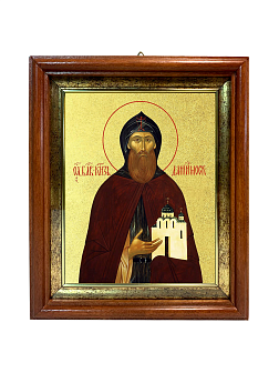 Икона "Даниил Московский", св. блгв. кн., с золочением поталью, 09034-УЛ