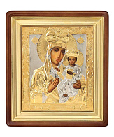 Икона живописная в киоте 24х30 масло, риза №101, киот №1 Озерянская БМ