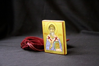Икона СПИРИДОН Тримифунтский, Святитель (ДОРОЖНАЯ)