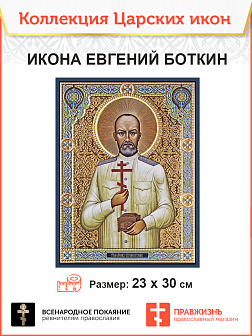 Царская Икона 010 Евгений Боткин 23х30 772