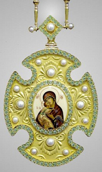 Панагия №120 / золочение / серебро (УИН)