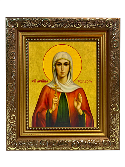 Икона Валерия Калерия Кесарийская Мученица на холсте 040