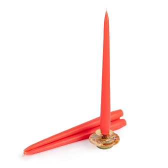 Свеча формовая Античная D20 (25см, 8ч), РОЗОВАЯ