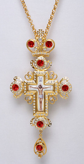 Крест наперсный №58 / золочение / серебро (УИН)