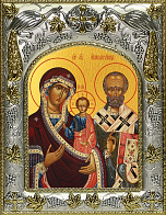 Икона Божией Матери Ржевская Оковецкая (Прозрение Очес)