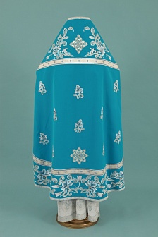 Облачение иерейское №34 вышитое по шерсти (гладь)  пришивной галун