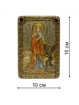 Икона ''Марина мученица'' ручной работы