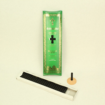 Кадильные свечи малые, 26шт, с подставкой (45мм), Афон