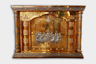 Облачение на престол №10 1.05*1.05*1.0 частичное золочение