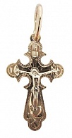 Крест православный из коллекции "Москва златоглавая" 1,04 грамм