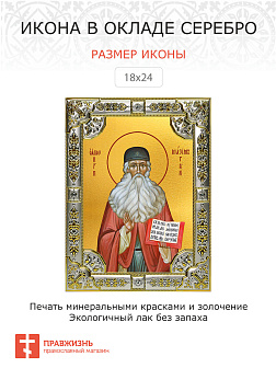 Икона МАКСИМ Грек, Преподобный