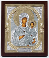 Икона Пресвятой Богородицы СМОЛЕНСКАЯ ''Одигидрия'' (КИОТ, РИЗА)