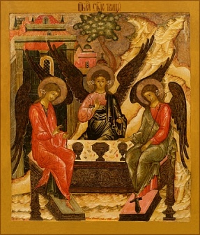 Икона ''Пресвятая Троица''