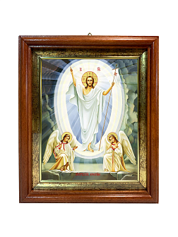 Икона "Воскресения Христова" с золочением поталью, 05007-УЛ