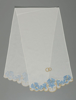 Рушник венчальный вышивка гладь №5