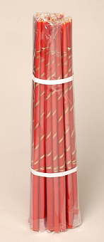 Свечи архиерейские красные