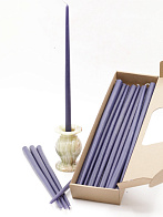 Свеча формовая интерьерная D15 (35см, 8ч), ФИОЛЕТОВАЯ