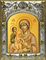 Икона православной Божьей Матери Троеручица