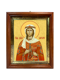 Образ святой Варвары Илиопольской, великомученицы, 10В2