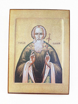 Икона под старину Святой Вадим Персидский