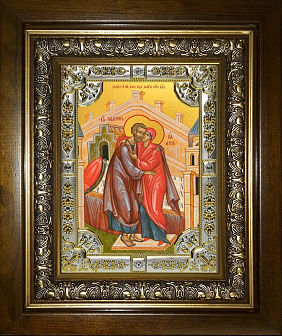 Икона Зачатие святой Анны, егда зачат святую Богородицу Икона Зачатие святой Анны, егда зачат святую Богородицу