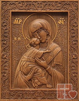 Икона "Владимирская" Божия Матерь