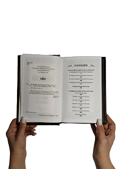 Подарочный набор книг в кожаном переплете: Библия 03.10 и Новый Завет 07.17 темно-коричневый
