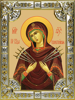 Икона Семистрельная Божия Матерь