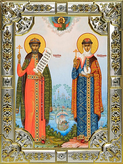 Икона Петр и Феврония благоверные кнн.