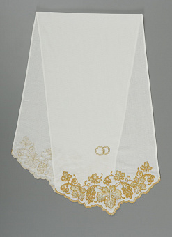 Рушник венчальный вышивка шнуром №6 Рушник венчальный вышивка шнуром №6