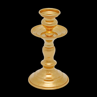 Подсвечник давленый №3 золочение