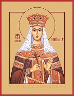 Икона "Милица Сербская Благоверная царица"