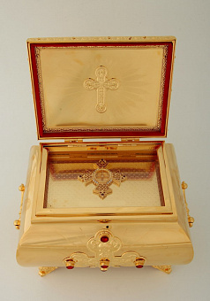 Ковчег для частиц святых мощей №20 золочение