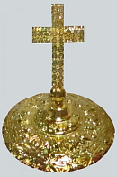 Крест на митру №8 / золочение