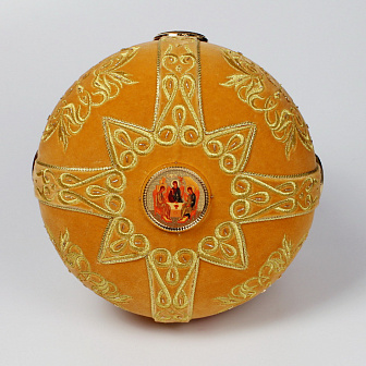 Митра №006 бархат а/м канитель фоторамки в футляре