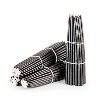 Свечи Конусные №20 (17см, 0,7ч, 50шт), ЧЕРНЫЕ