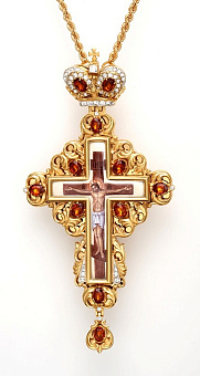 Крест наперсный №153 / золочение / серебро (УИН)