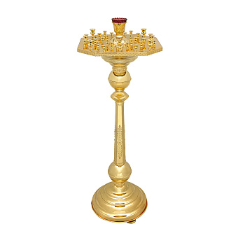 Подсвечник №6 на 36 свечей золочение