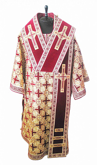 Облачение архиерейское №18 бархат вышивка а/м